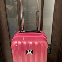 SUGAR&BABE PEARL 22インチ ファスナーキャリーケース ピンクの画像