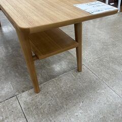 ★リユースのサカイ高崎店★TJ12527 (株)ニトリ テーブル ライトブラウン H39.5×D40×W100 クリーニング済みの画像