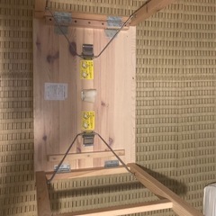 無印　折りたたみテーブルの画像