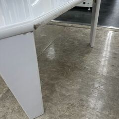 ★リユースのサカイ高崎店★TJ12529  テーブル 白 H32×D60×W90 クリーニング済みの画像