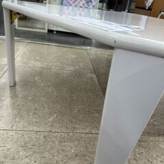 ★リユースのサカイ高崎店★TJ12529  テーブル 白 H32×D60×W90 クリーニング済みの画像