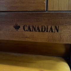 2〜3人掛け木製チェア1,900円の画像