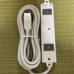 ELECOM 延長コード マグネット 2ピンプラグ付属付 2セットの画像