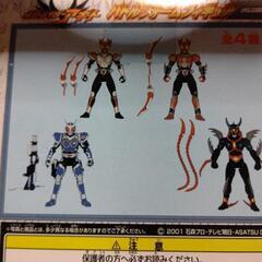 仮面ライダーアギトバトルフォームフィギュア２全4種セットの画像