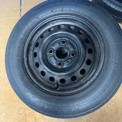 軽自動車のホイールセットの画像