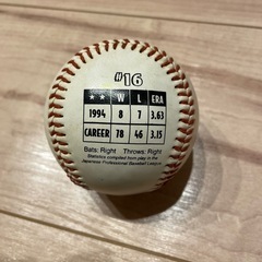 野茂英雄　ロサンゼルスドジャース　記念ボールの画像