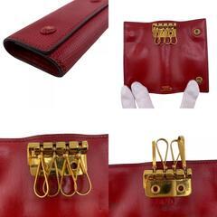 エルメス HERMES キーケース エチュイクレ4 4連 レッドの画像