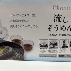 ドウシシャ　流しそうめん
の画像