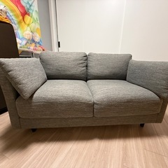 譲りが決まりましたニトリ2人掛けソファ　の画像