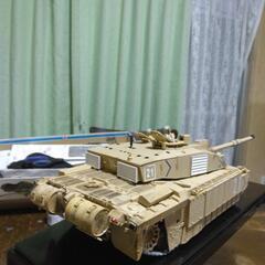 プラモデル完成品戦車の画像