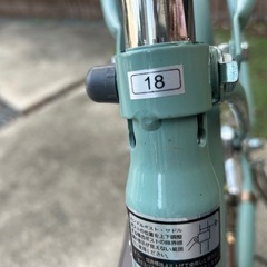 防犯登録抹消済　中古 自転車 子供用自転車 国内メーカー LEROUX 18インチ 変速無し の画像