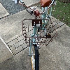 防犯登録抹消済　中古 自転車 子供用自転車 国内メーカー LEROUX 18インチ 変速無し の画像