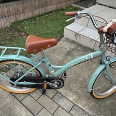 防犯登録抹消済　中古 自転車 子供用自転車 国内メーカー LEROUX 18インチ 変速無し の画像