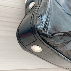 【美品】COACH コーチ 黒 ブラック ショルダー ハンドバッグの画像