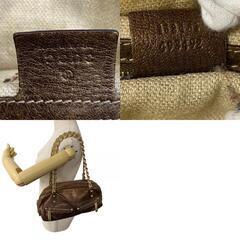 グッチ GUCCI ショルダーバッグ チェーン ハンド トートバッグ 152462 メタリックブラウンの画像