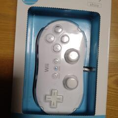 未使用　Wii用クラシックコントローラとLANアダプタの画像