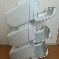 新品 ごみ箱 分別BOX ホワイト  の画像