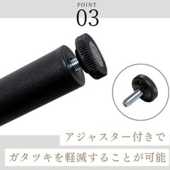 テーブル 脚 アイアンレッグ ブラック 鉄脚  アイアン スチール脚  DIYの画像