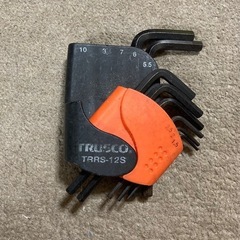 TRUSCO 六角棒レンチ 標準ストレートタイプ 9本セットの画像