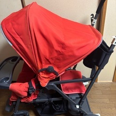 2人乗りベビーカーの画像