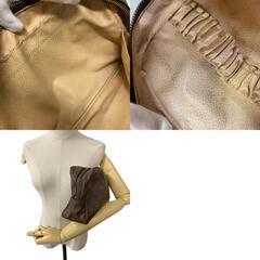 ルイヴィトン LOUIS VUITTON クラッチバッグ モノグラム トゥルーストワレット27 セカンドバッグ M45722 ブラウンの画像