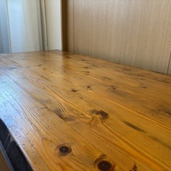 【和風 座卓 古民家風】幅150cm 木製ローテーブル 重厚感 高級感ありの画像