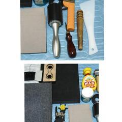 【至急引き取ってください】レザークラフト職人用一式の画像