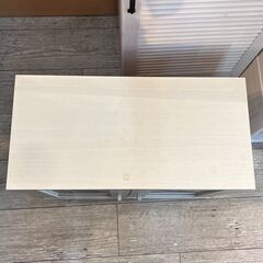 ニトリ キャビネット 2段 食器棚 白 ホワイト 横幅60cm 奥行29cm 高さ45cm 棚板可動式 ★買取帝国 志木店の画像