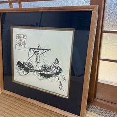 工芸画　富岡鉄斎　の画像