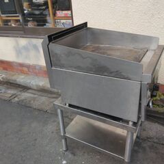 厨房機器：タニコーの卓上のグリドール：プレー－トの厚み2,4m/m都市ガス２０A：の画像