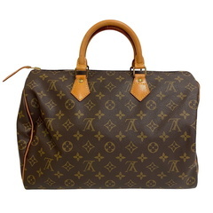 ルイヴィトン LOUIS VUITTON ボストンバッグ モノグラム スピーディ35 M41524 ブラウンの画像
