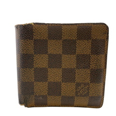 ルイヴィトン LOUIS VUITTON 二つ折り財布 ダミエ ポルトフォイユ マルコ N61675 ブラウンの画像