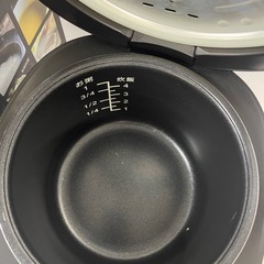 多機能4合炊飯器、PURETONE、HTS-350BK、炊飯器、4合炊き、ブラックの画像