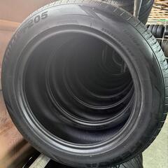 🌞215/55R17⭐工賃込み！エスティマ、クラウンアスリート、カムリハイブリッド、MIRAI、HS、オデッセイ、ヴェゼル、ジューク、ティアナ、フォレスター、レガシーアウトバック等に！バリ山！美品！MINERVA製サマータイヤ入荷しました🌞の画像