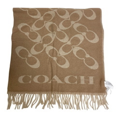 コーチ COACH マフラー シグネチャー ベージュの画像
