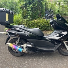 PCX125 JF28 後期　モリワキマフラー　BOXの画像