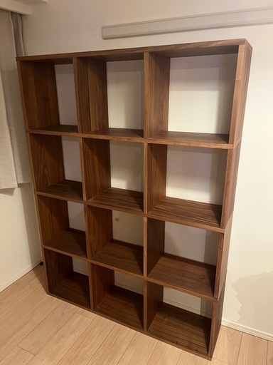 無印商品 棚(スタッフィングシェルフセット　4段×3列)