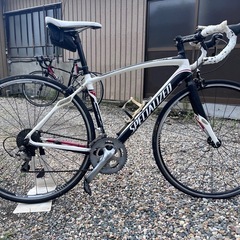 Specialized ロードバイク ブラック/ホワイトの画像