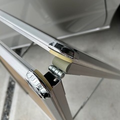 アルミ製スタンド式ホワイトボード両面の画像