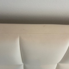 ホワイトソファ 4人掛けの画像