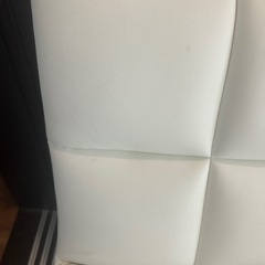 ホワイトソファ 4人掛けの画像