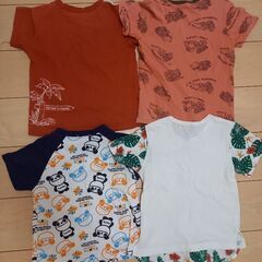 ⚠️少々値引き🉑⚠️半袖Tシャツ4枚セット(120)③の画像
