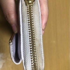 Samantha Thavasa パープル 長財布 ファスナーの画像