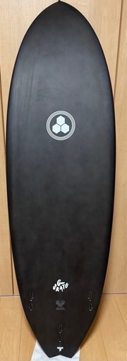 【直接取引歓迎】サーフボード　アルメリック Gスケート 5’8 31.4L カーボン（Thunderbolt Black Shadow）極上品　サーフィン　小波最強