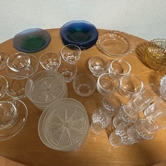 ガラス食器まとめての画像