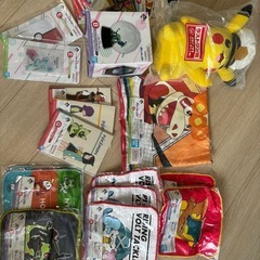 ポケモン　ぬいぐるみ　シール　メモ　タオル　シールの画像