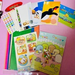 新中古品📓メモ帳、レポート用紙、ポケモンハガキ、シール、ポストイット、ワンピースノート他色々の画像