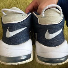 引き取り特価NIKEモアテンジーンズタイプ27センチ良品の画像