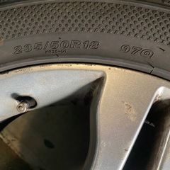 ■中古アルミタイヤホイール■235/50R18 97Q 5穴 4本 2022年制の画像
