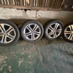 ■中古アルミタイヤホイール■235/50R18 97Q 5穴 4本 2022年制の画像
